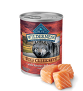 Blue Buffalo Wilderness Wolf Creek Stew Adult Dog Savory Salmon Stew Wet Dog Can (12.5oz)